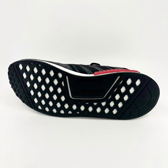 Adidas Originals NMD R1 Core Black Blue Red Mens Running Sneakers HQ4452 - Picture 6 of 6